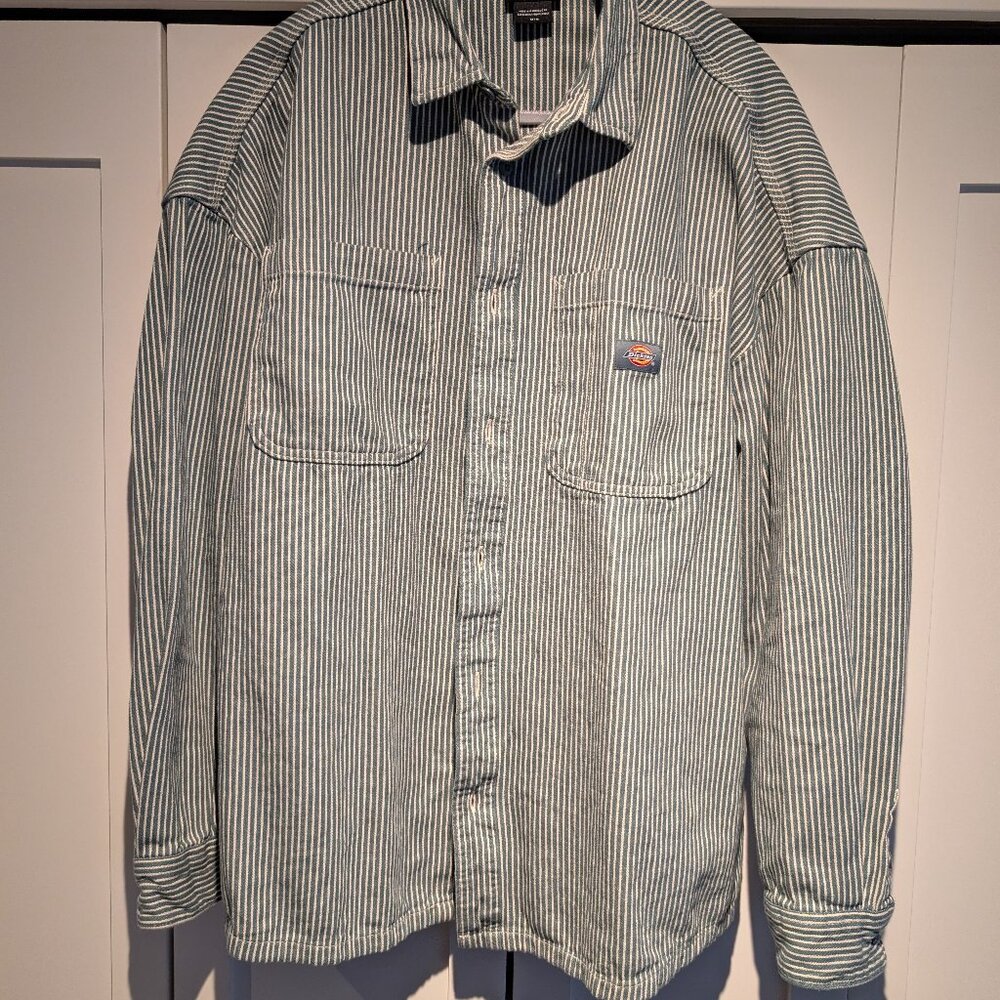 Dickies Stripe Button-Up